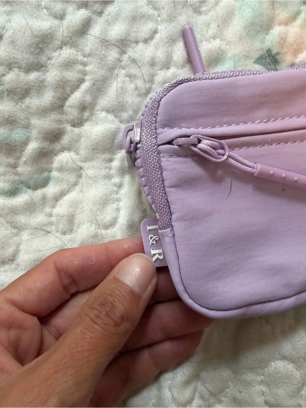 Lilac Zip wallet - Women